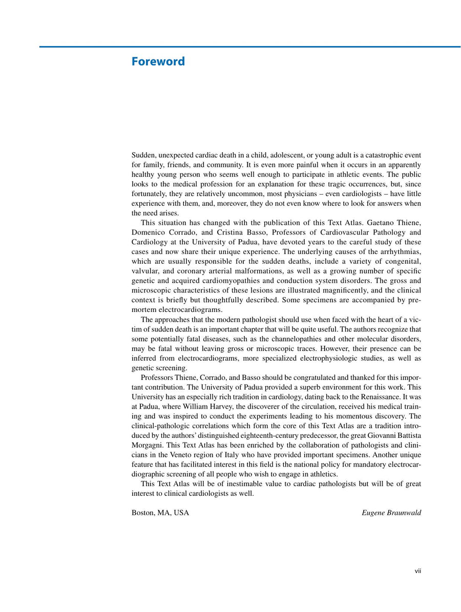 Preview page of Sudden Cardiac Death in the Young and Athletes: Text Atlas of Pathology and Clinical Correlates