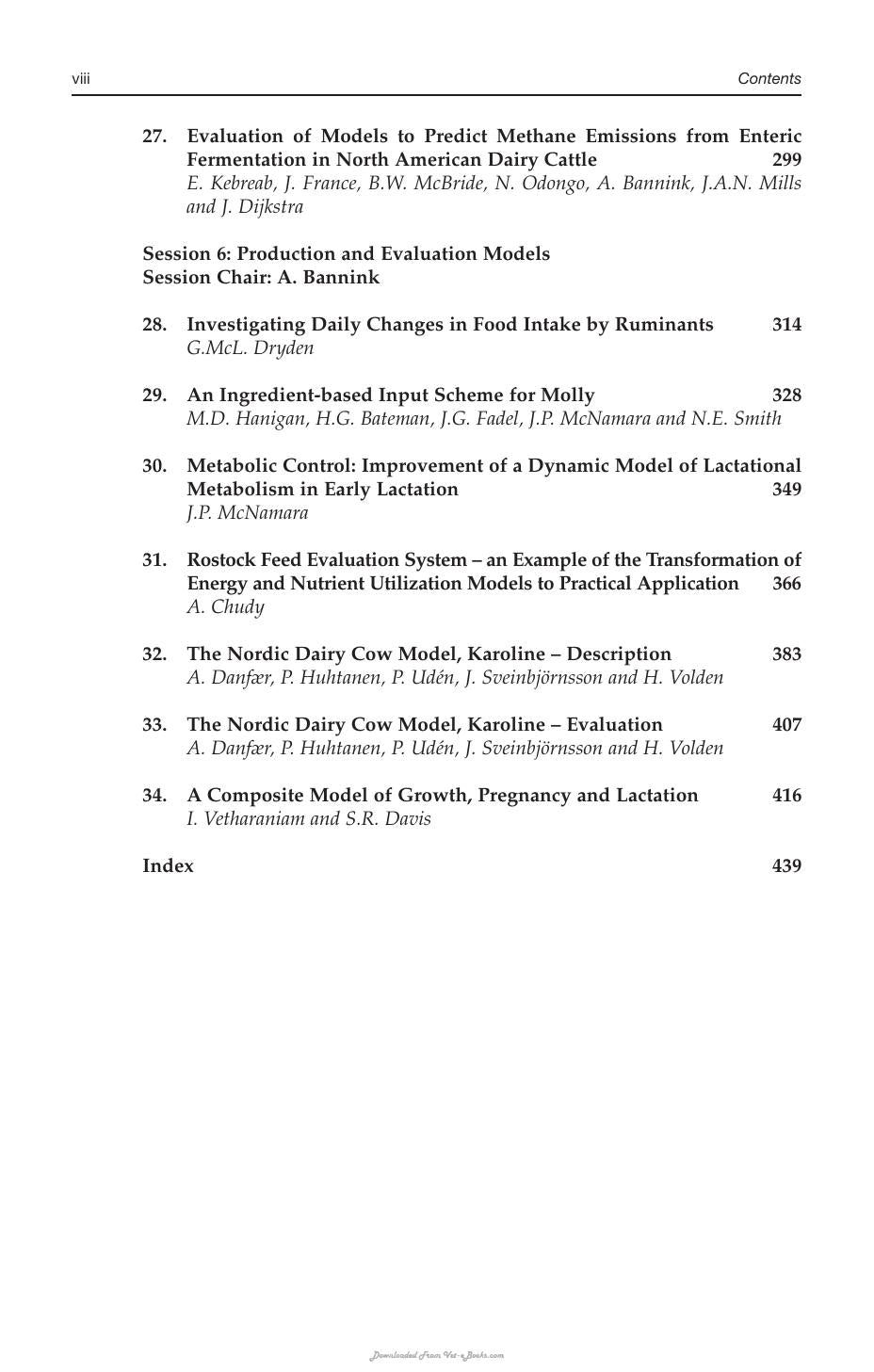 Nutrient Digestion And Utilization In Farm Animals Modelling Approaches