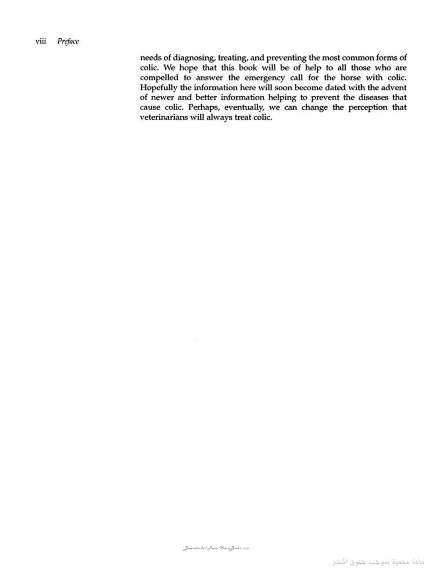 Handbook Of Equine Colic