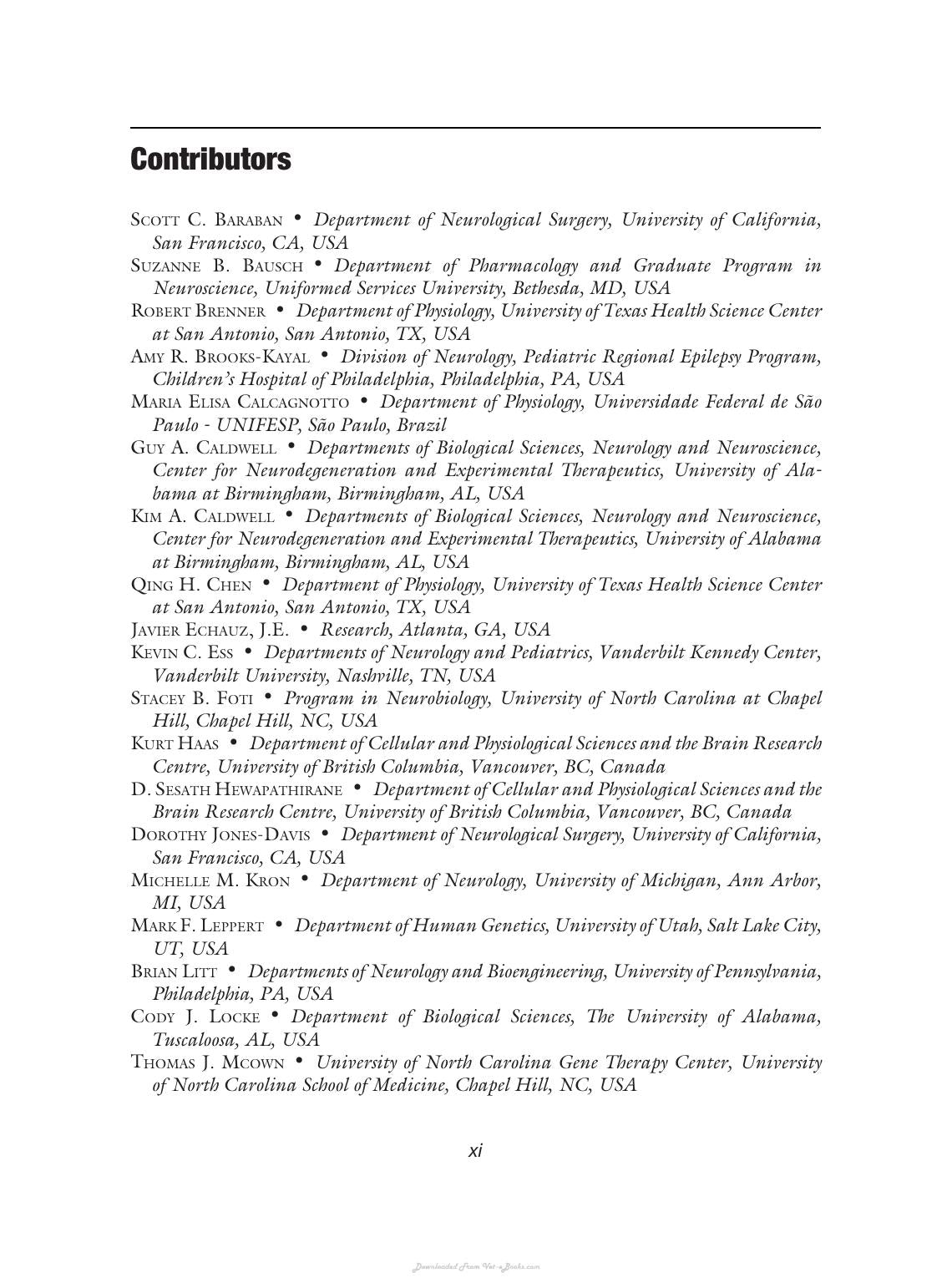Animal Models Of Epilepsy Methods And Innovations