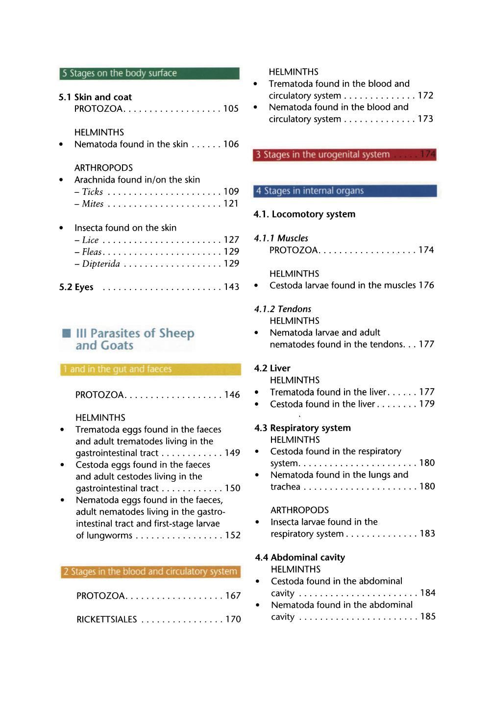 Parasitic Infections Of Domestic Animals A Diagnostic Manual