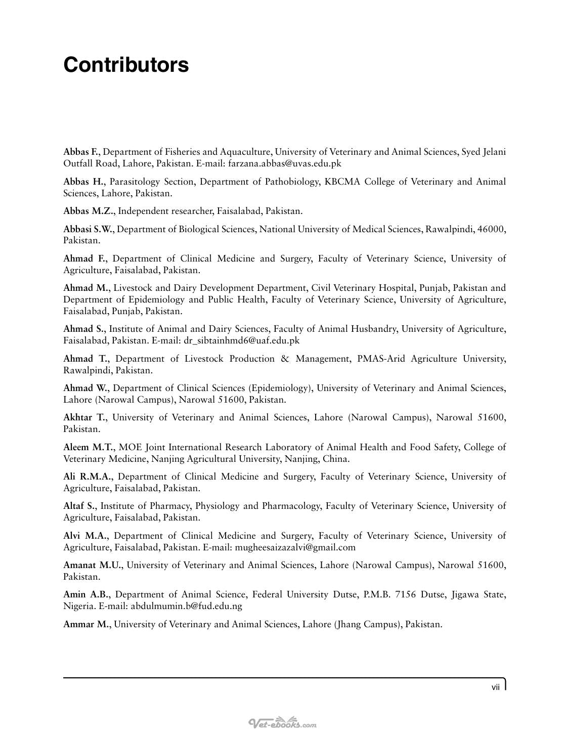 Parasitism And Parasitic Control In Animals Strategies For The Developing World