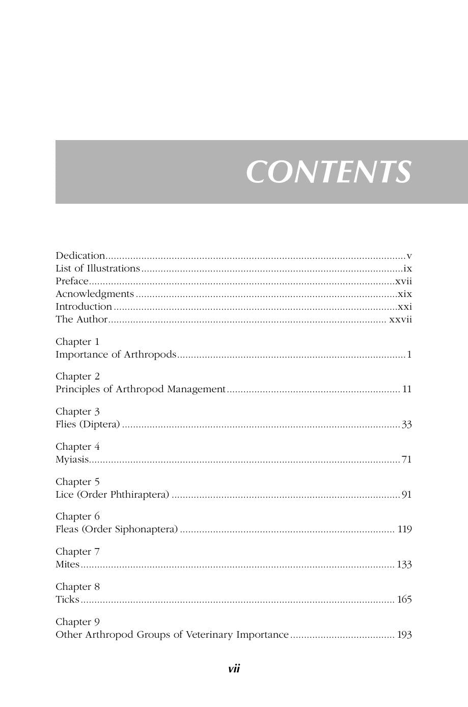 Veterinary Entomology Livestock And Companion Animals