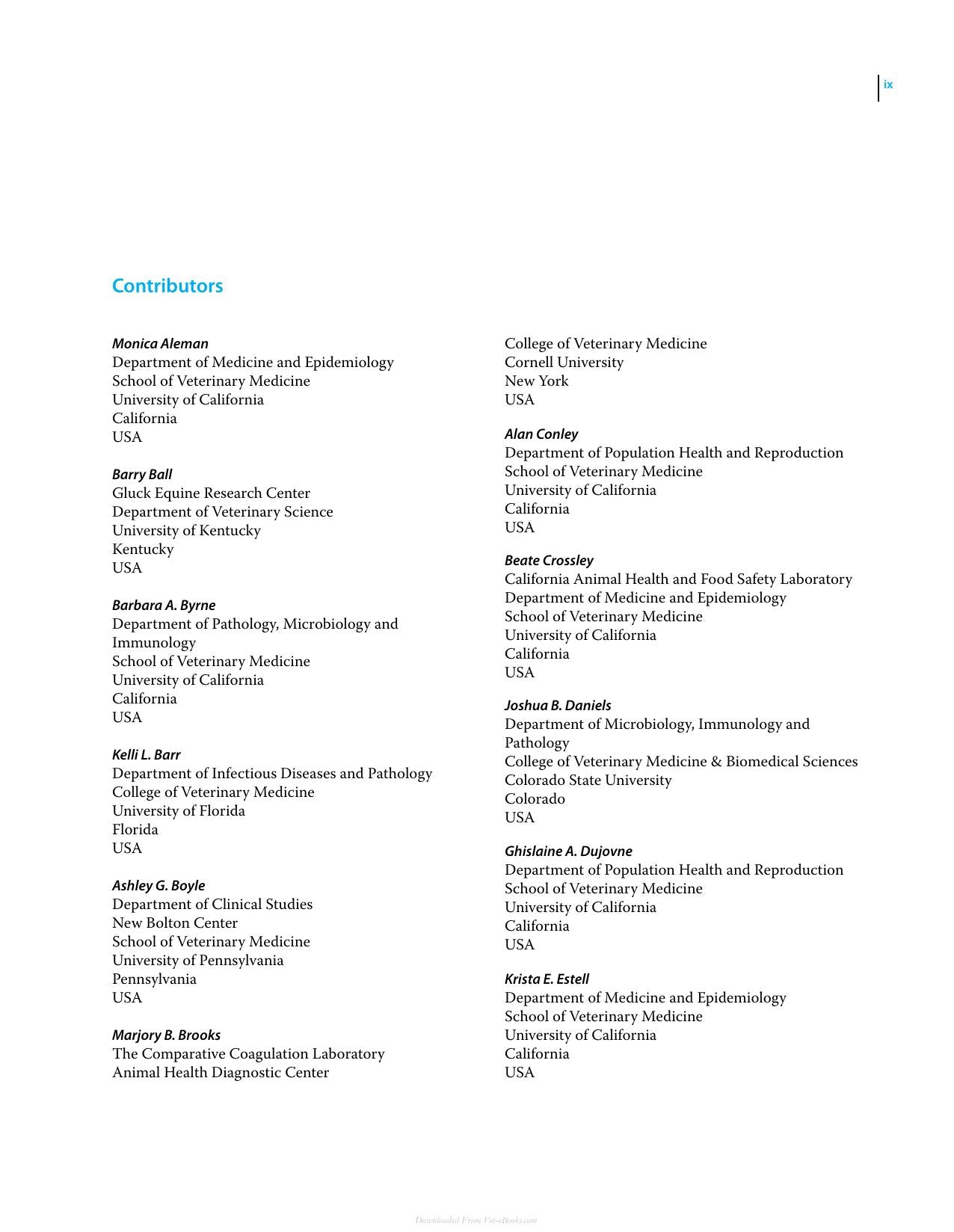 Interpretation Of Equine Laboratory Diagnostics