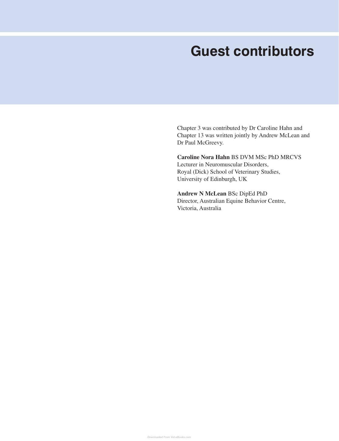 Equine Behavior A Guide For Veterinarians And Equine Scientists 2Nd Edition