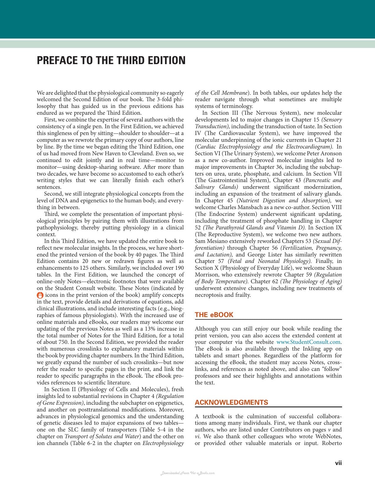 Medical Physiology 3Rd Edition
