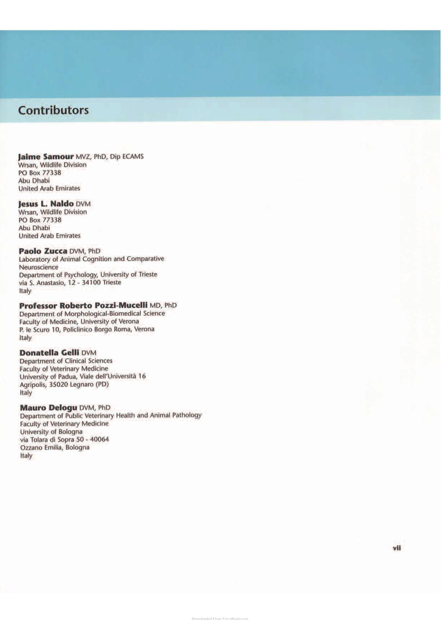 Preview page of Anatomical and Clinical Radiology of Birds of Prey