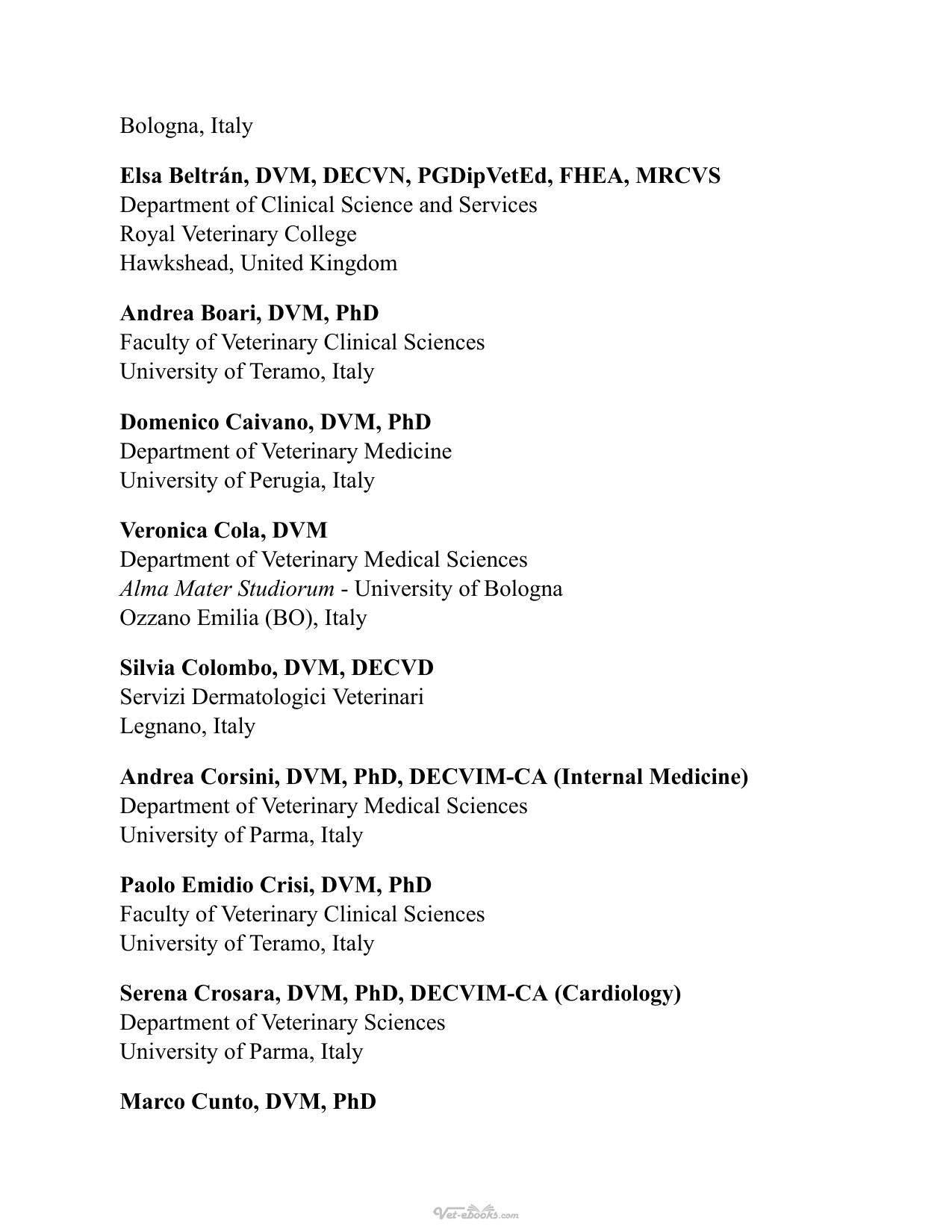 Diagnostic And Therapeutic Algorithms In Internal Medicine For Dogs And Cats