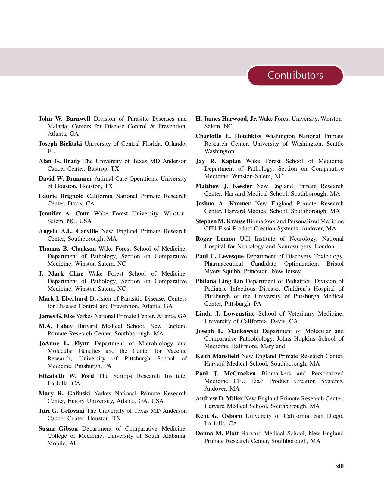 Nonhuman Primates In Biomedical Research Volume 2 Diseases 2Nd Edition