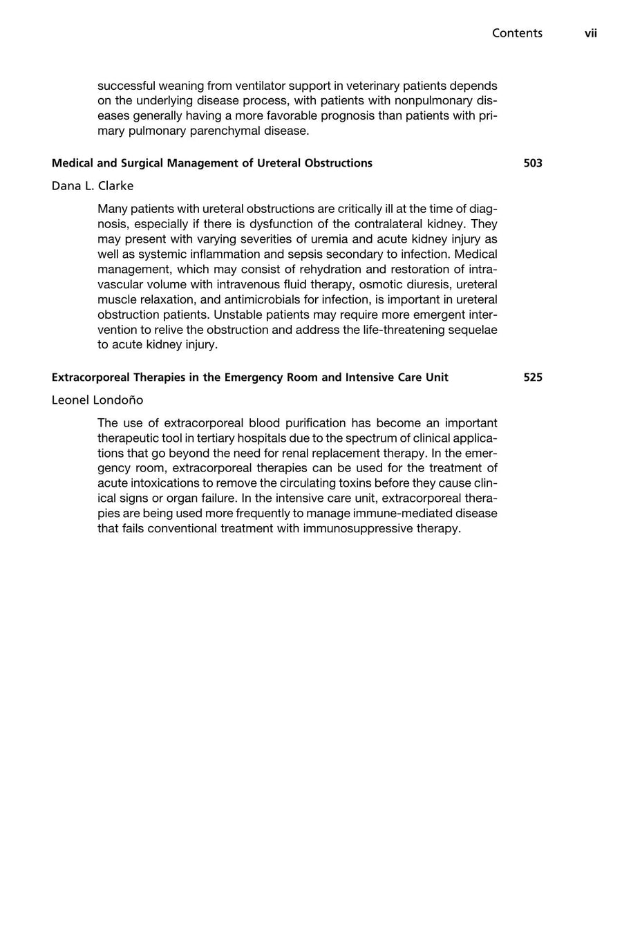 Preview page of Hot Topics in Emergency and Critical Care, an Issue of Veterinary Clinics of North America — S