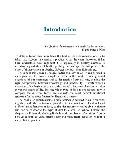 Canine and Feline Nutrition and Dietetics a Guide for the General Practitioners