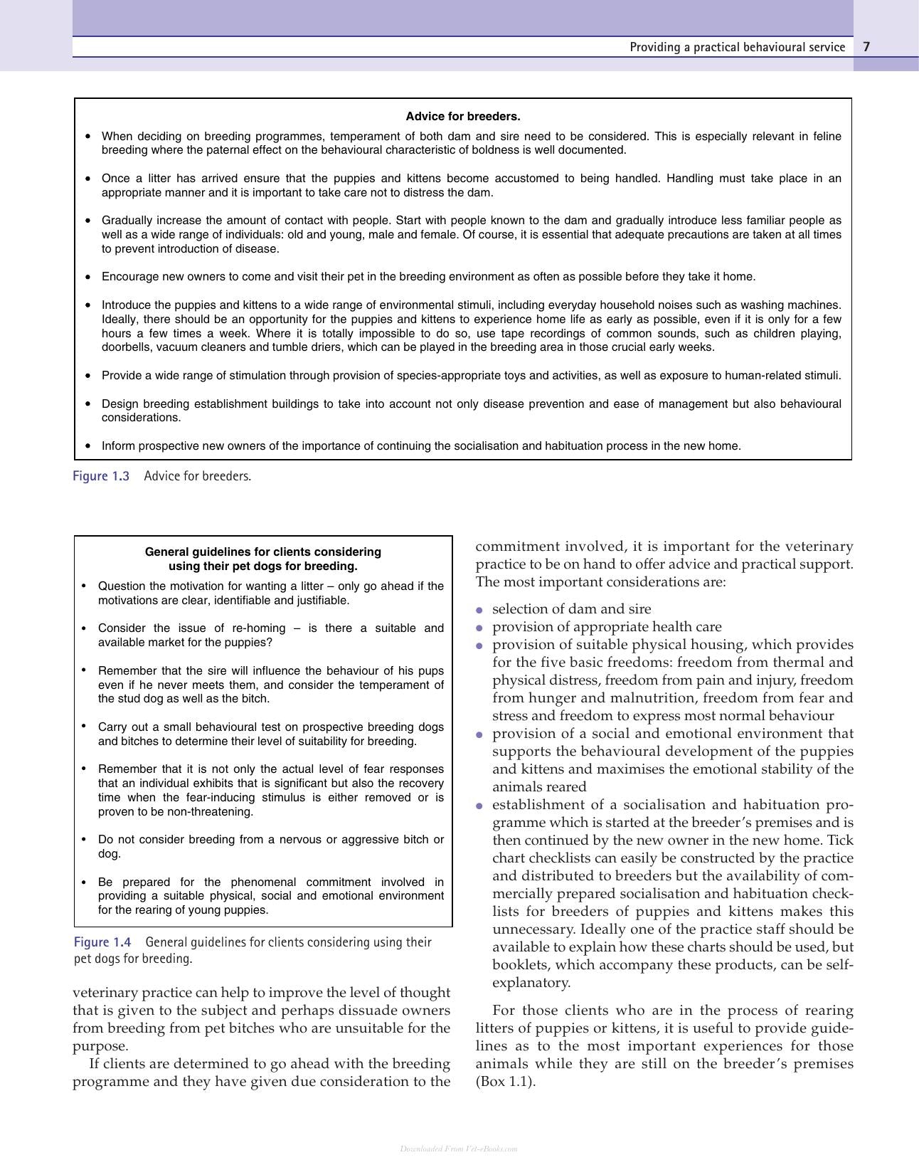 Behaviour Problems in Small Animals Practical Advice for the Veterinary Team