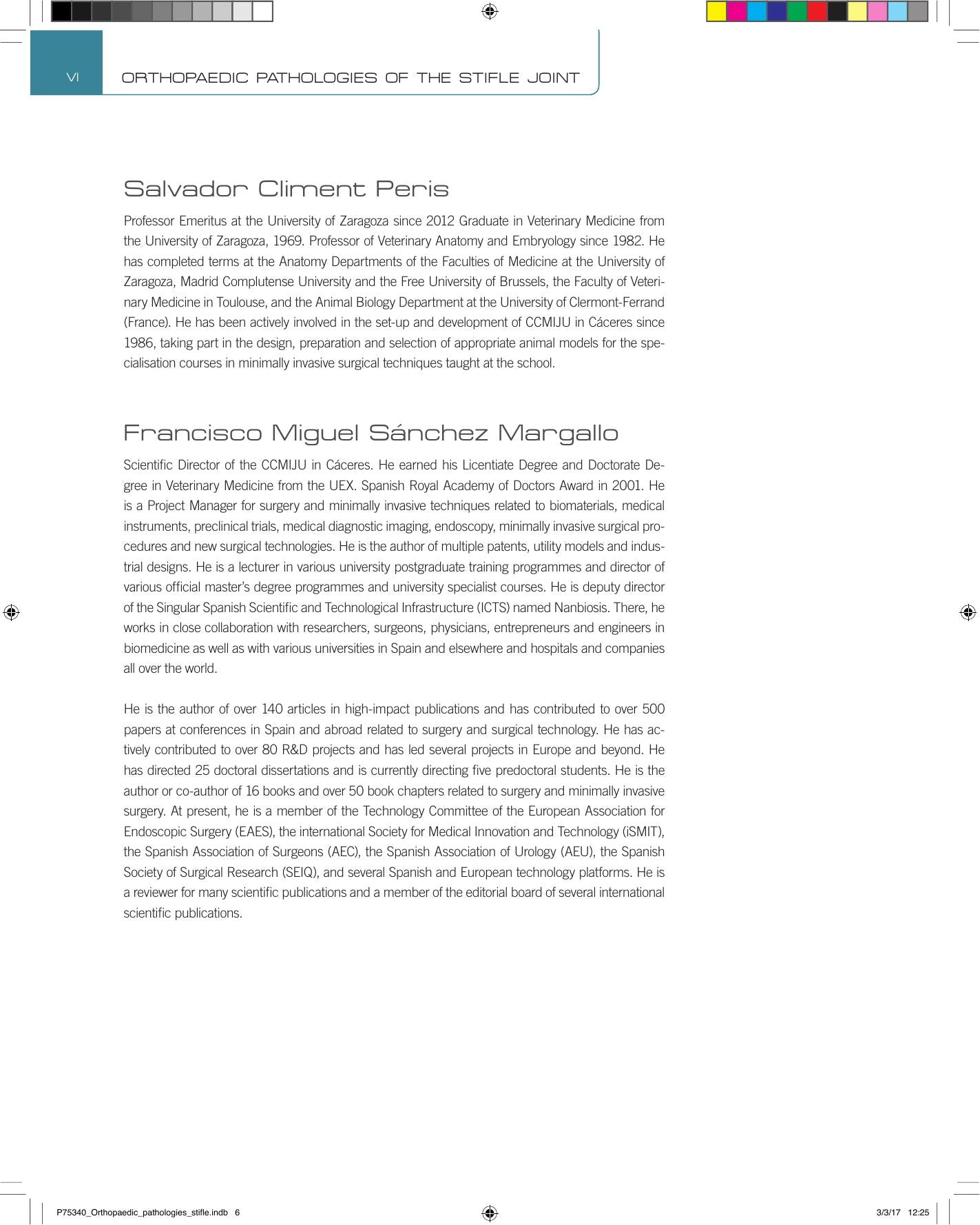 Orthopaedic Pathologies Of The Stifle Joint