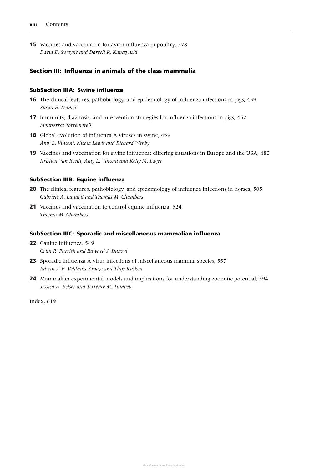 Animal Influenza 2nd Edition