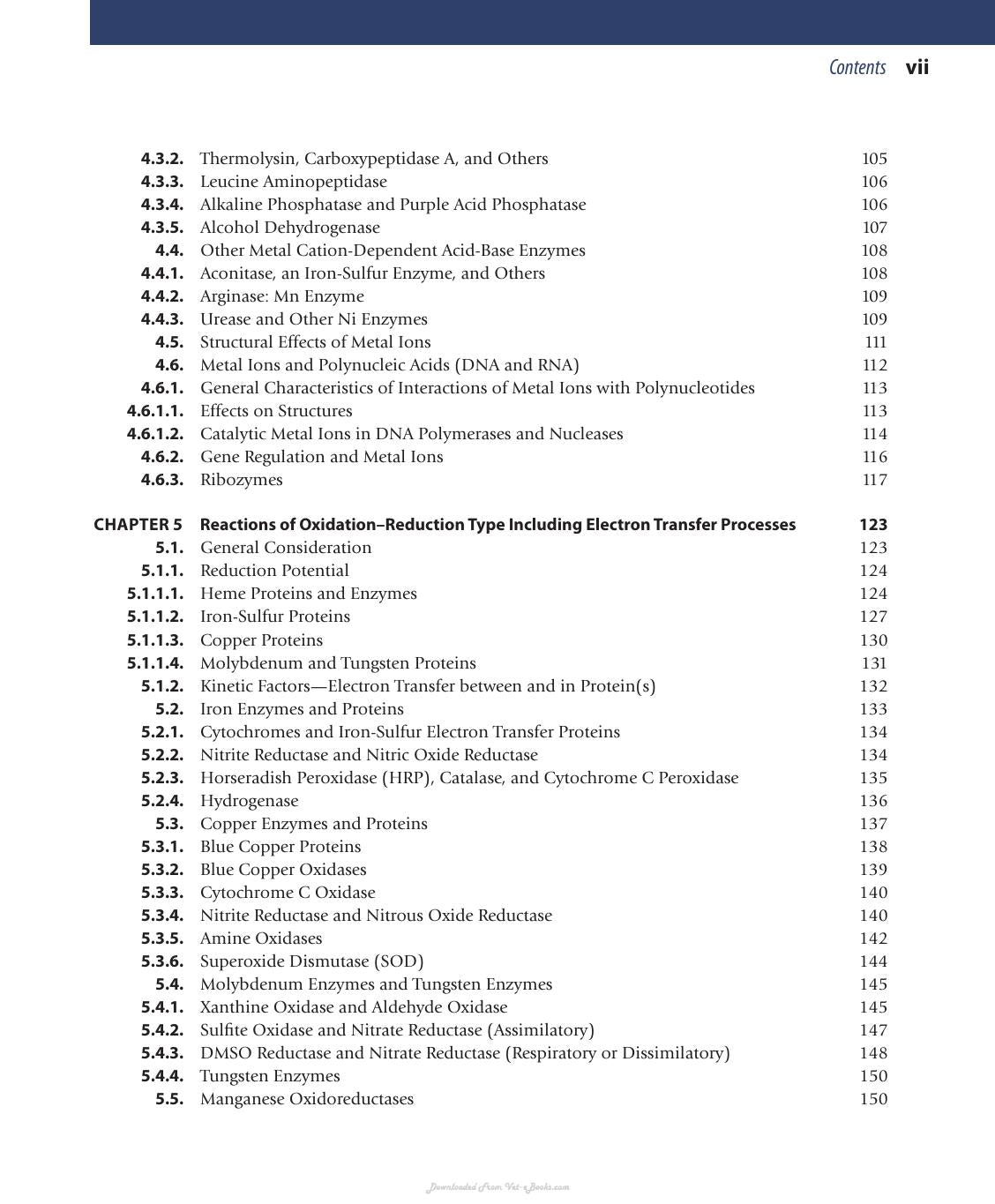 Bioinorganic Chemistry A Survey