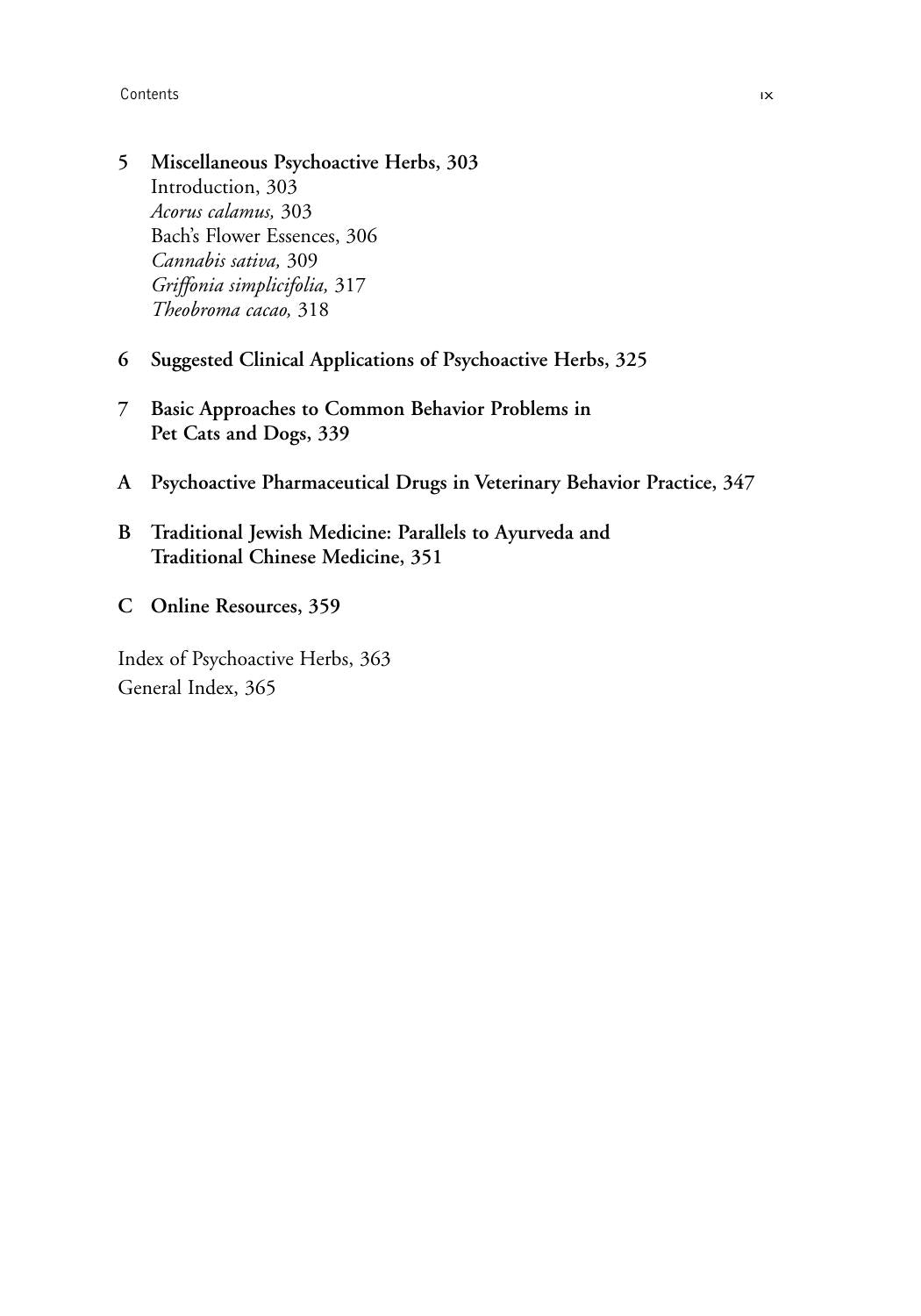 Psychoactive Herbs In Veterinary Behavior Medicine