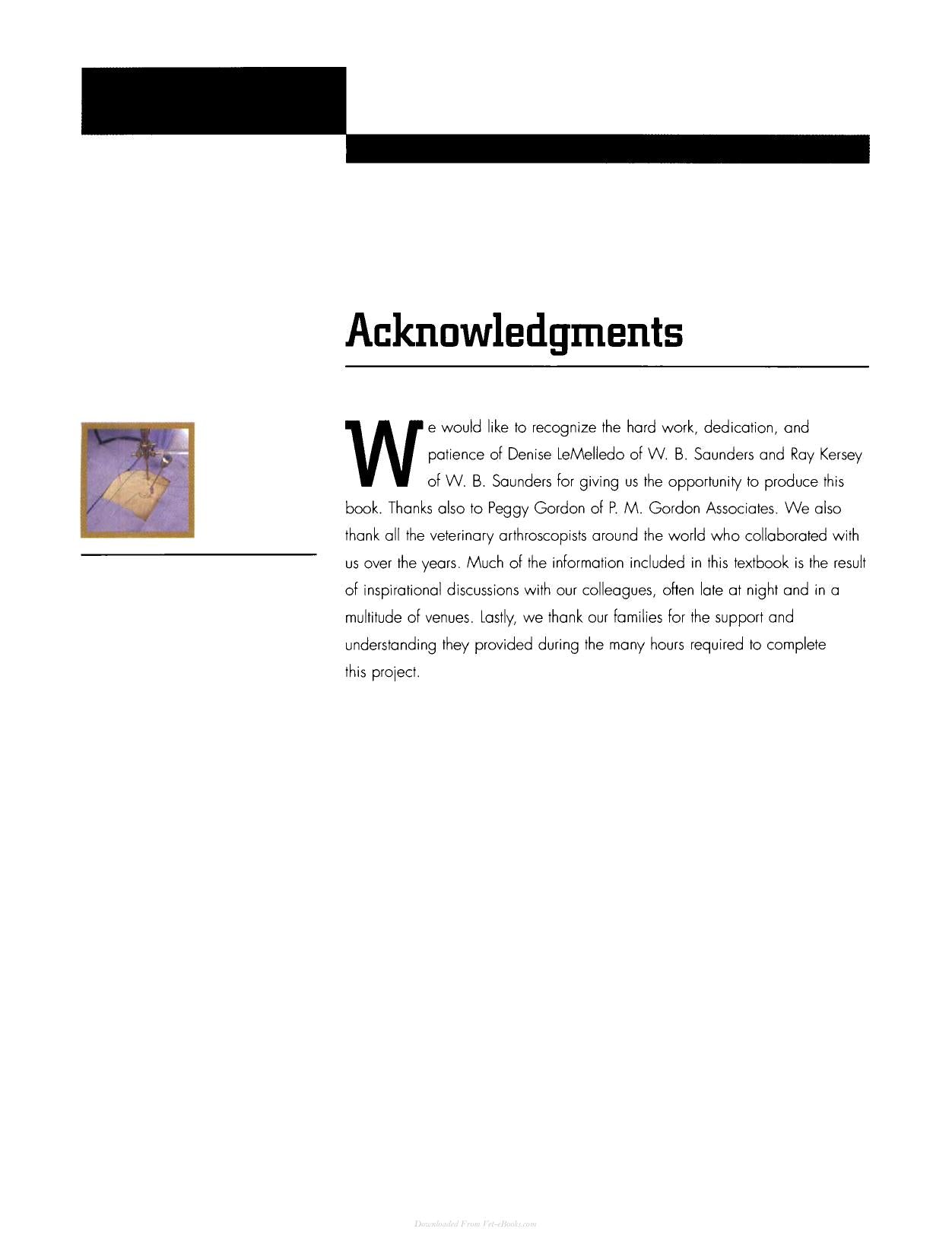 Small Animal Arthroscopy