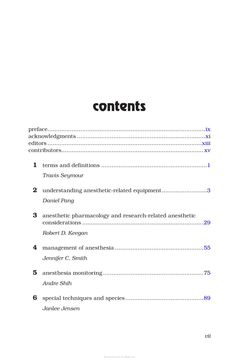 Handbook Of Laboratory Animal Anesthesia And Pain Management Rodents
