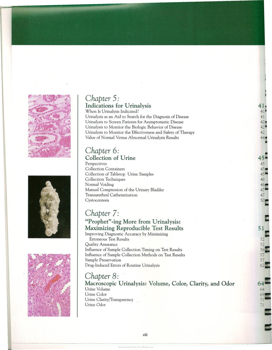 Preview page of Urinalysis a Clinical Guide to Compassionate Patient Care
