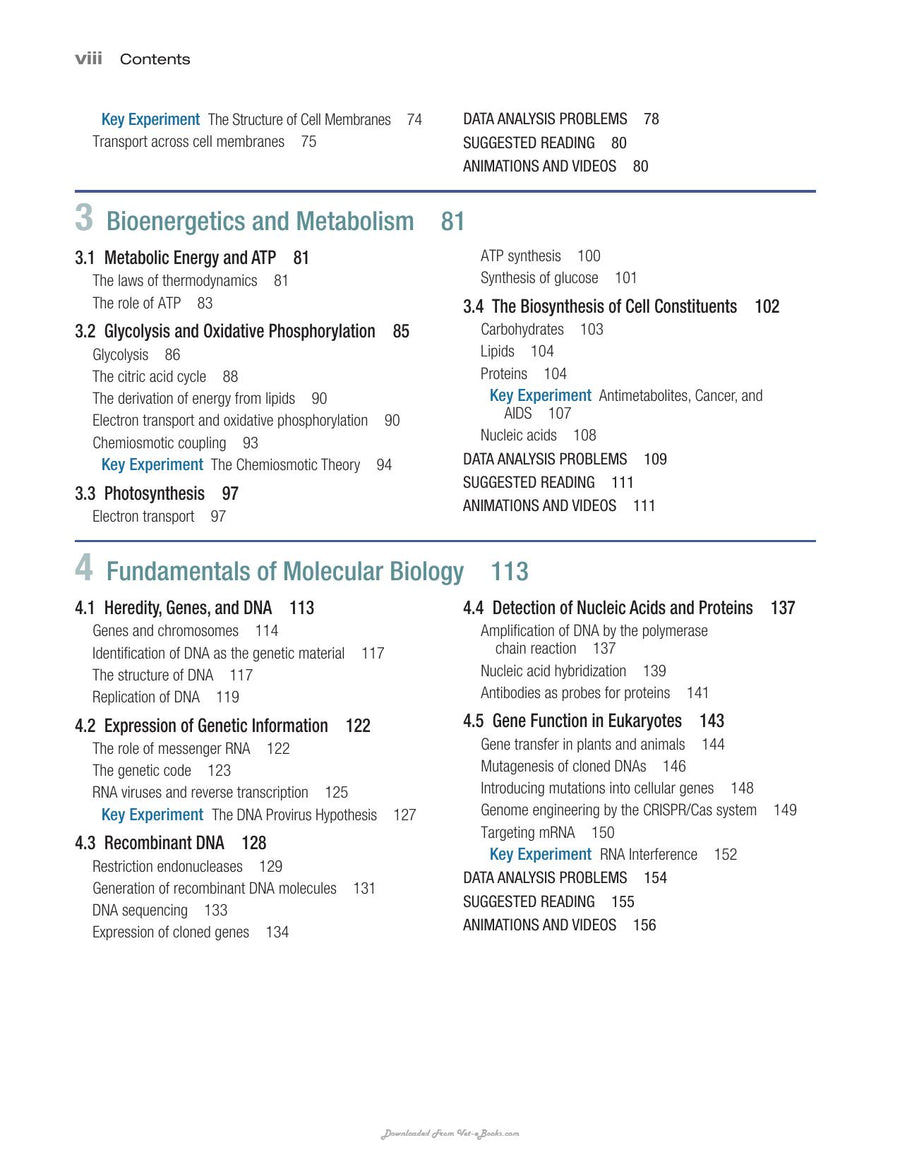 Preview page of The Cell a Molecular Approach 8th Edition