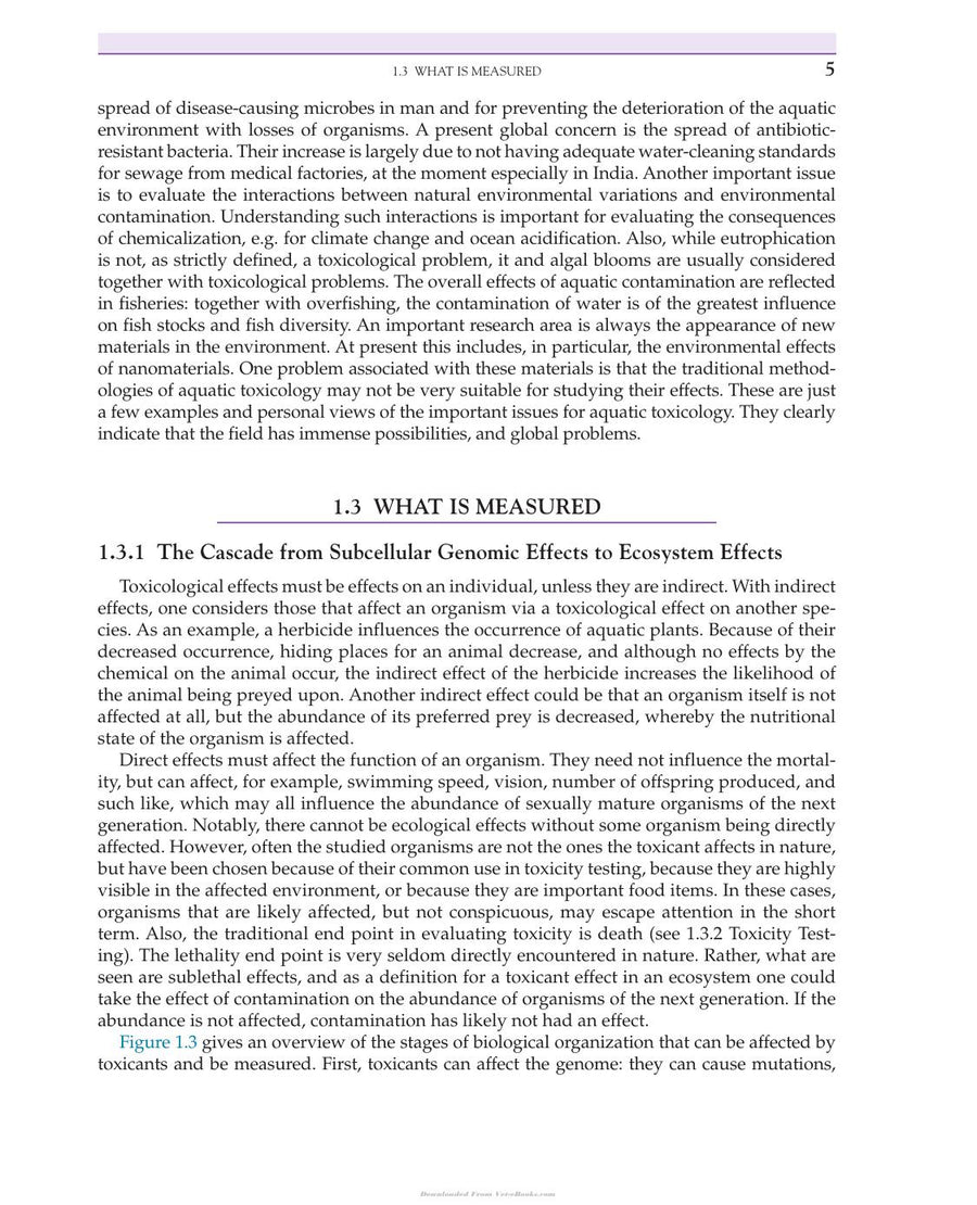 Preview page of An Introduction to Aquatic Toxicology Pdf
