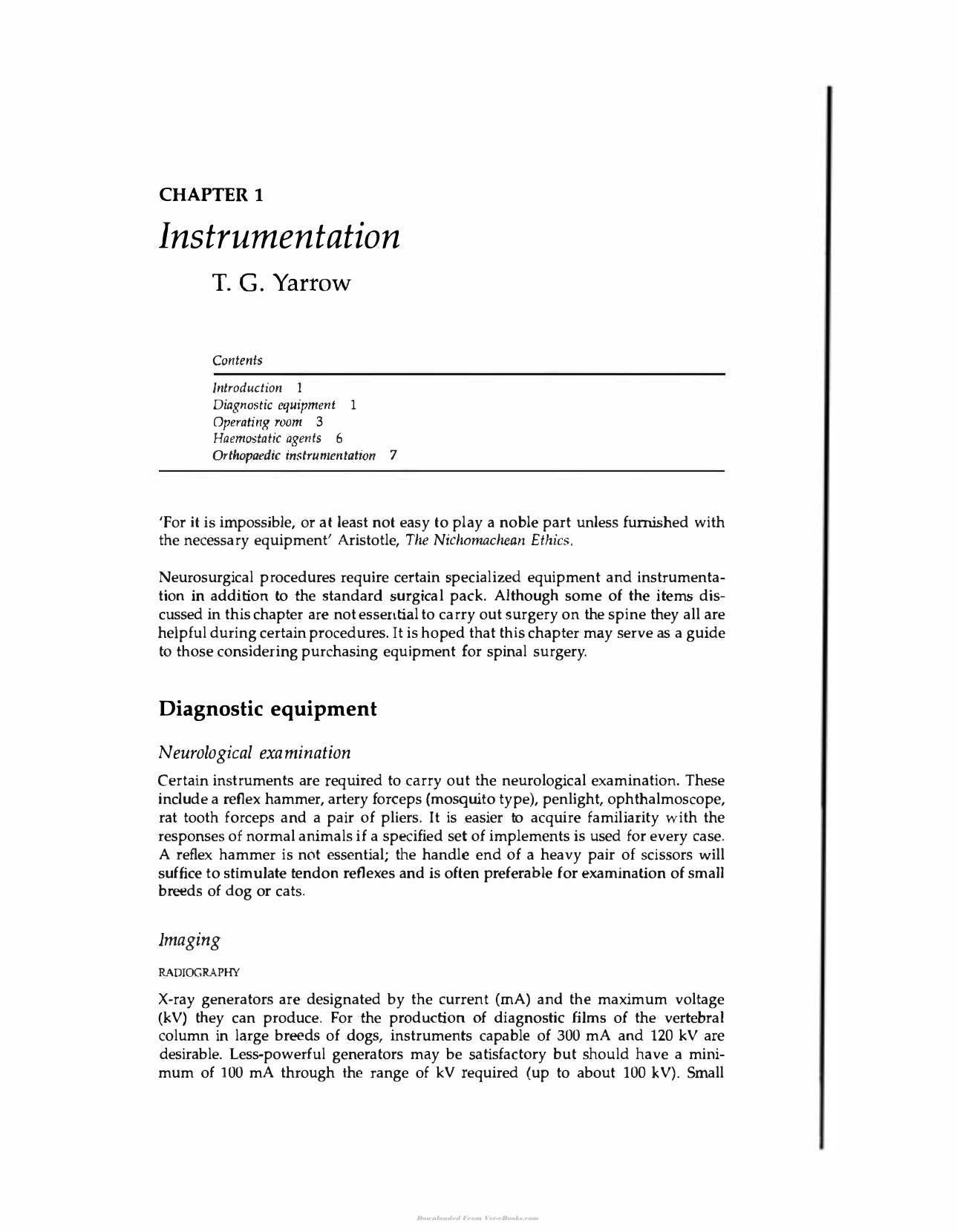 Handbook Of Small Animal Spinal Surgery