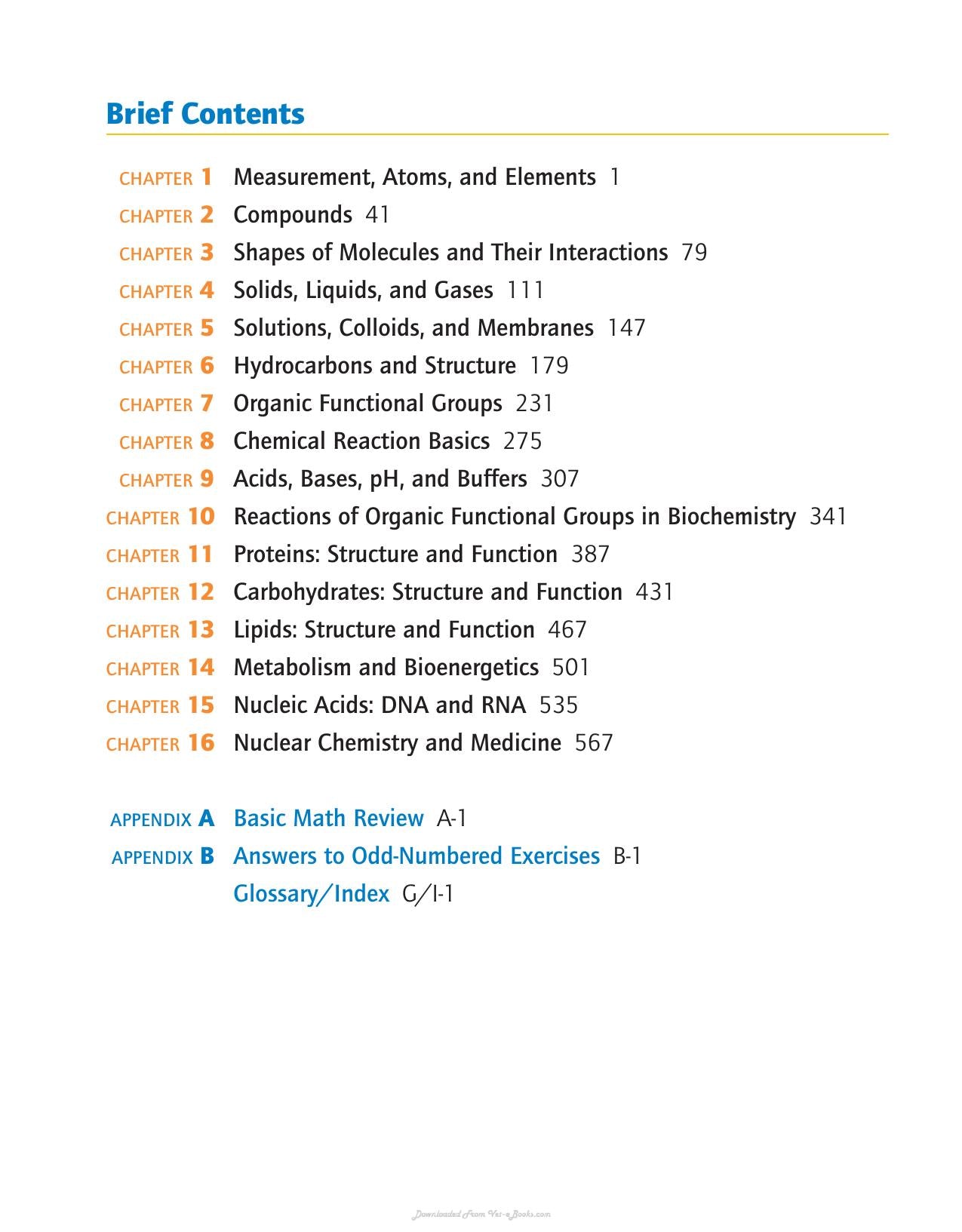 Essentials of General, Organic and Biochemistry