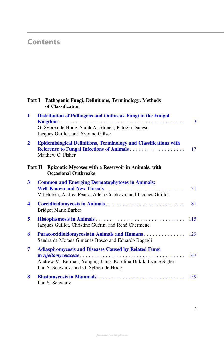 Emerging And Epizootic Fungal Infections In Animals