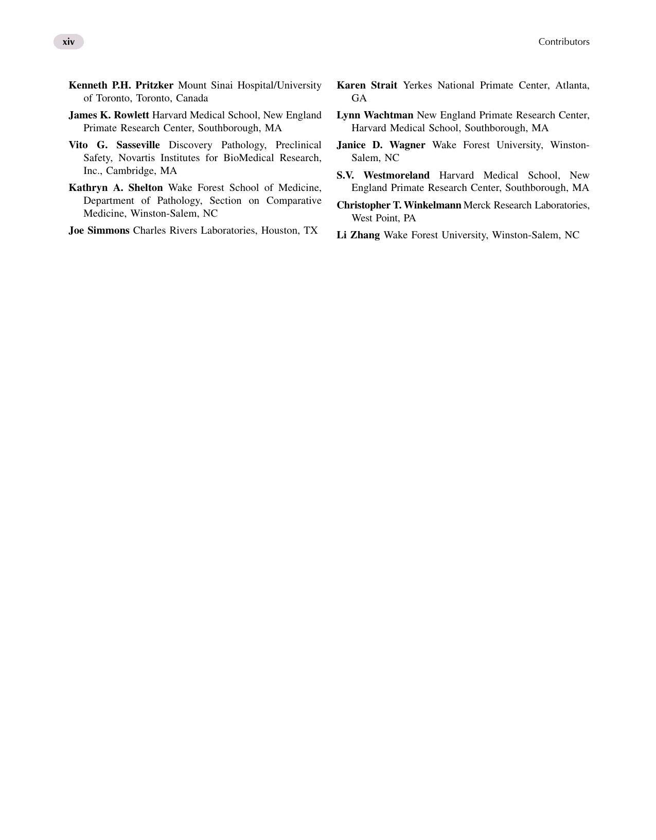 Nonhuman Primates In Biomedical Research Volume 2 Diseases 2Nd Edition