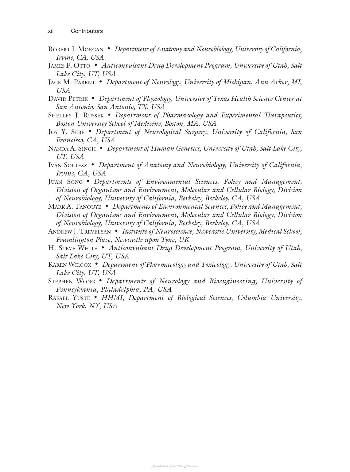 Animal Models Of Epilepsy Methods And Innovations