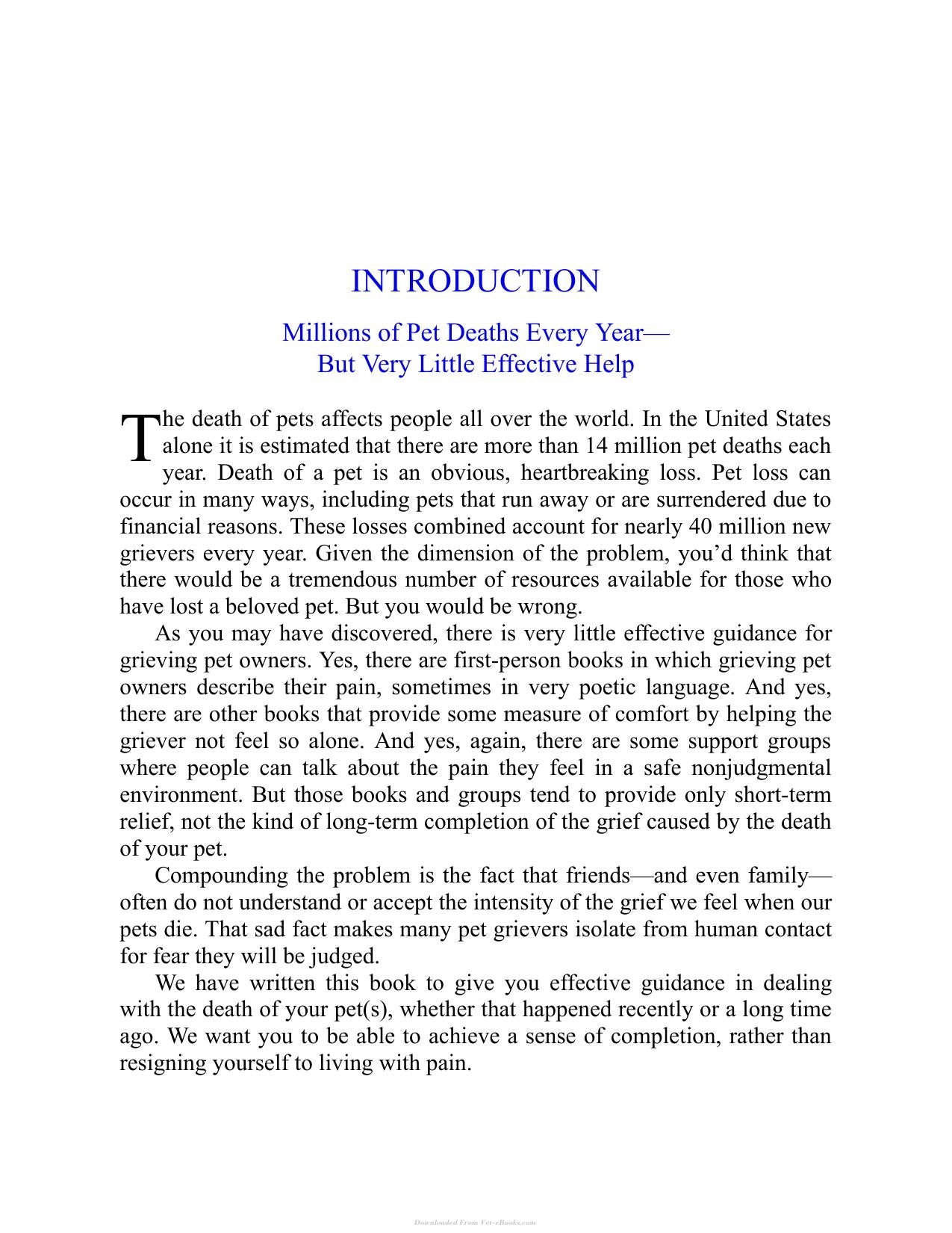 The Grief Recovery Handbook For Pet Loss
