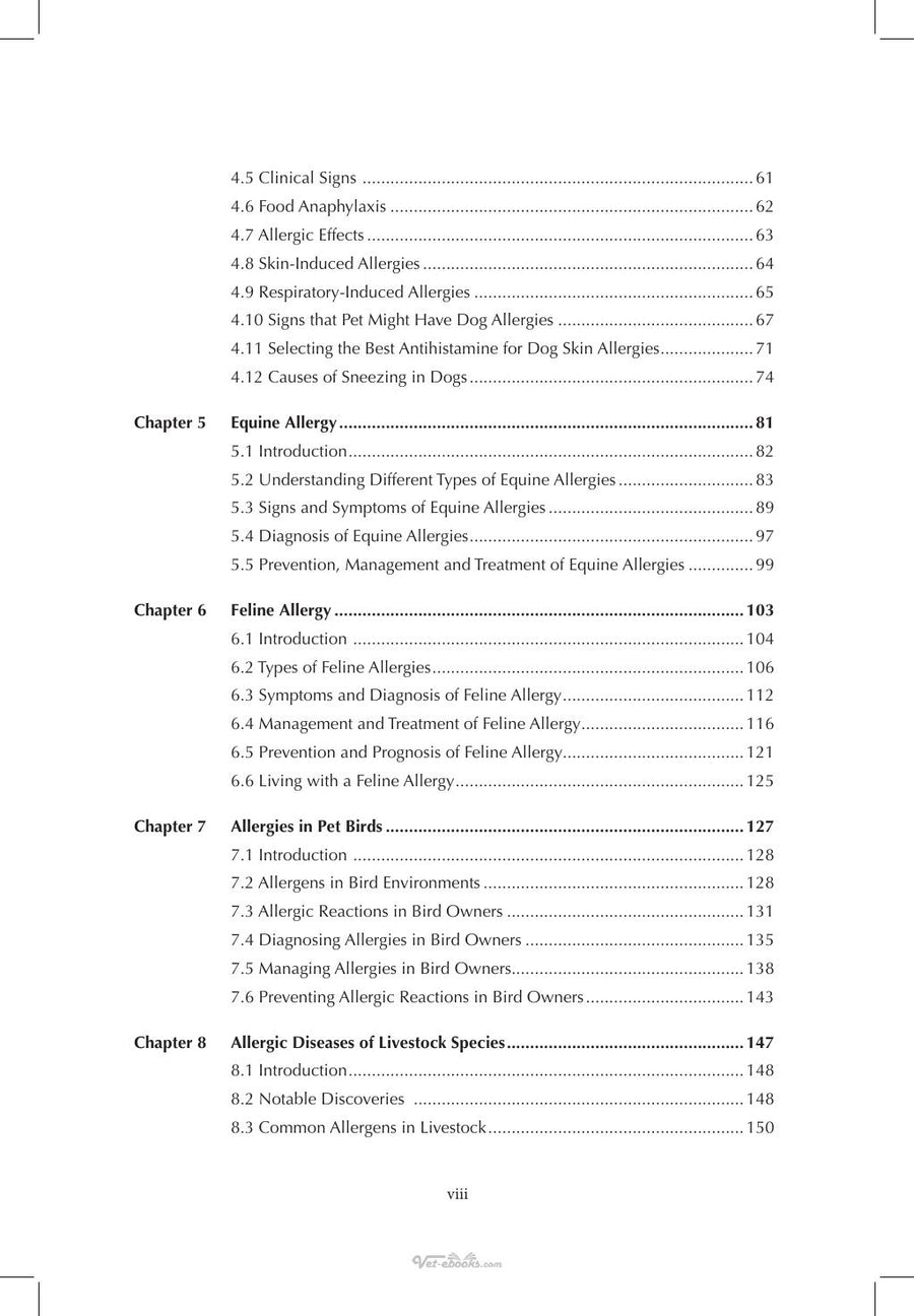 Preview page of Veterinary Allergy Prashant Mhase