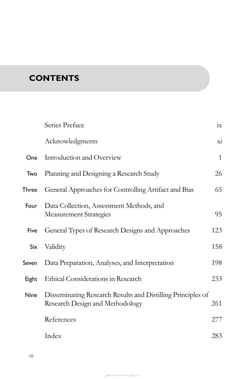 Essentials Of Research Design And Methodology