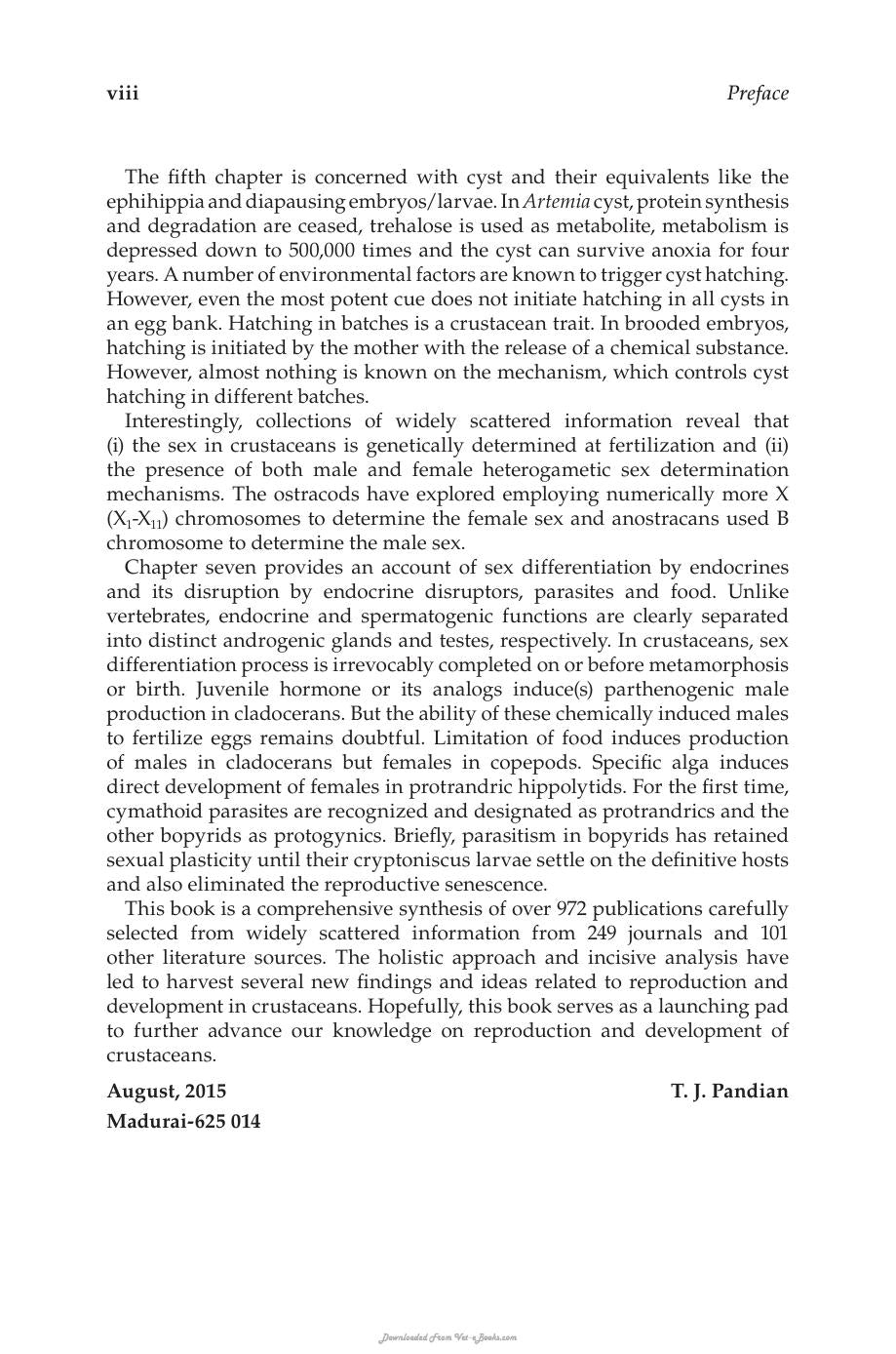 Reproduction And Development In Aquatic Invertebrates Vol 1 Reproduction And Development In Crustacea