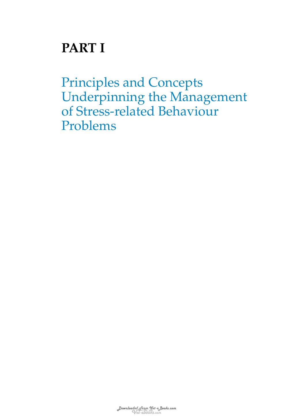 Stress And Pheromonatherapy In Small Animal Clinical Behaviour