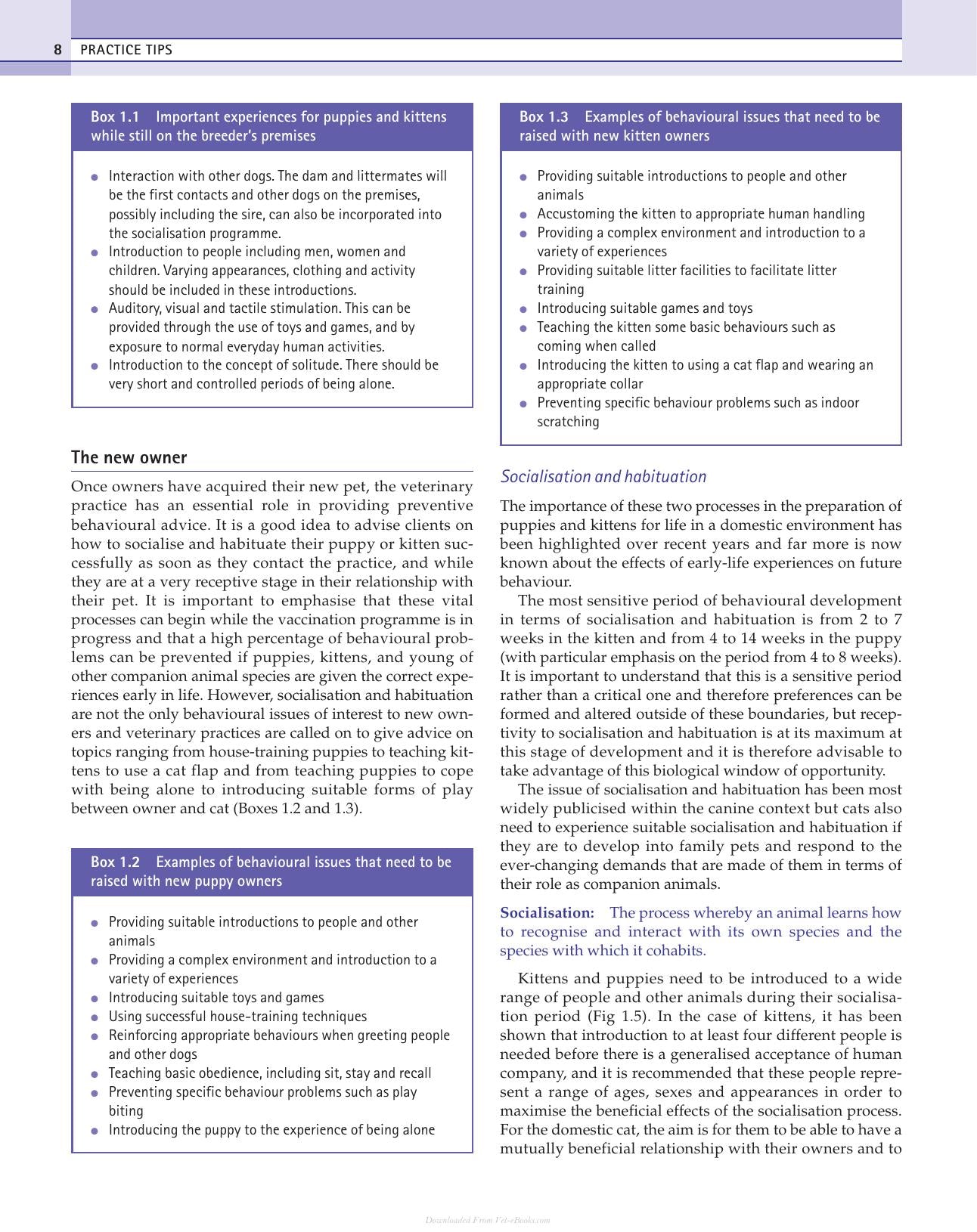 Behaviour Problems in Small Animals Practical Advice for the Veterinary Team