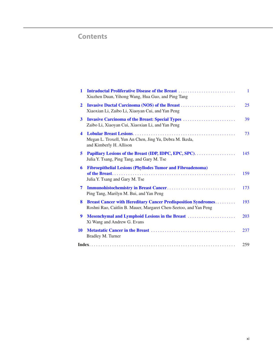 Preview page of Practical Breast Pathology: Frequently Asked Questions
