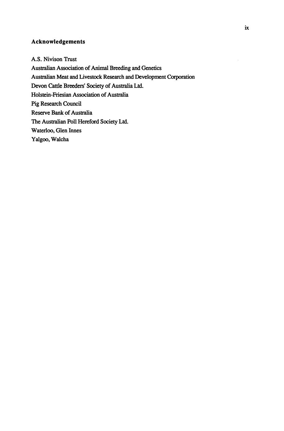 Advances In Statistical Methods For Genetic Improvement Of Livestock