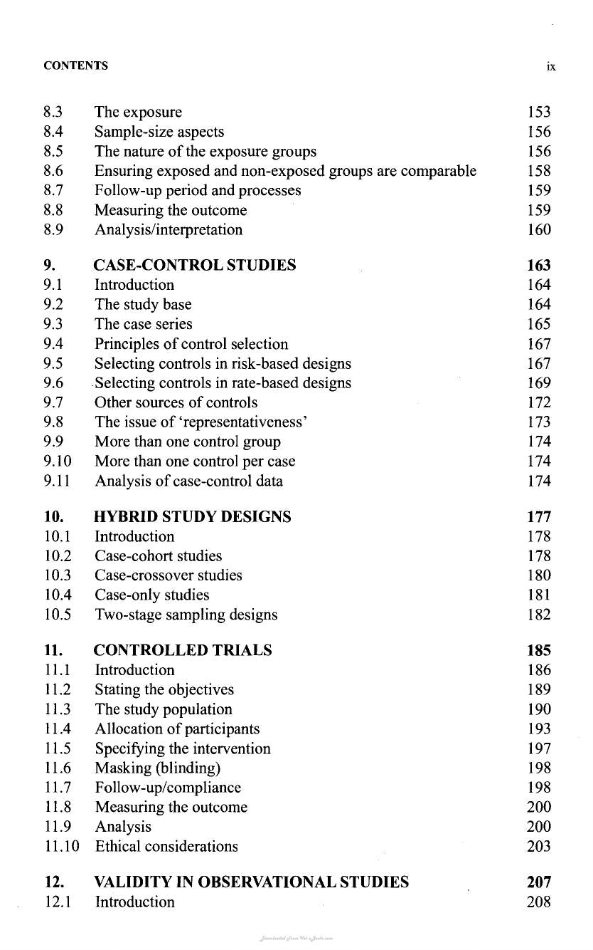 Veterinary Epidemiologic Research