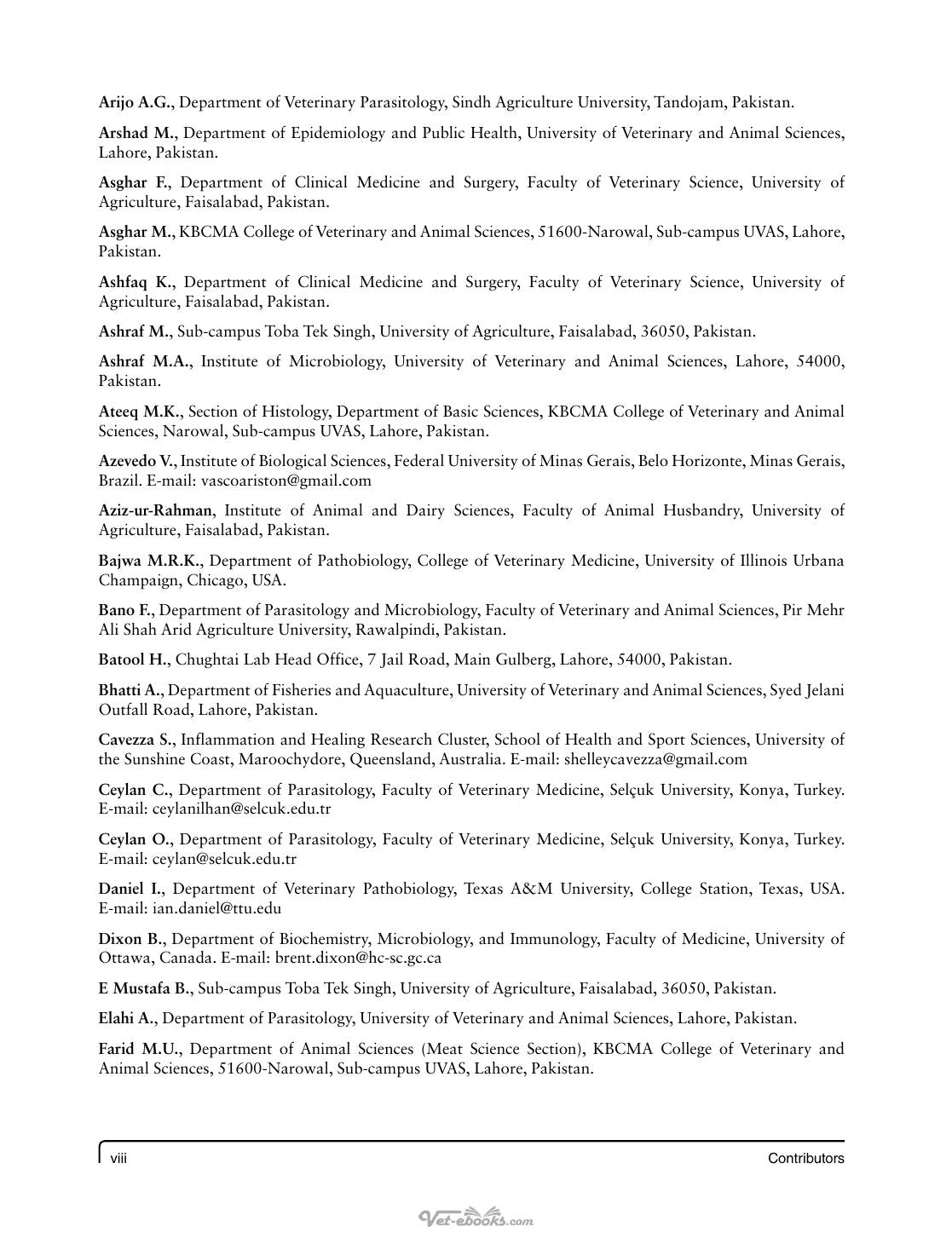 Parasitism And Parasitic Control In Animals Strategies For The Developing World