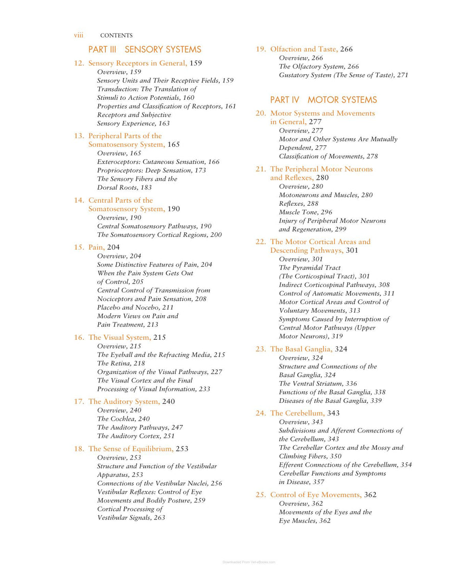 Preview page of The Central Nervous System Structure and Function 4th Edition