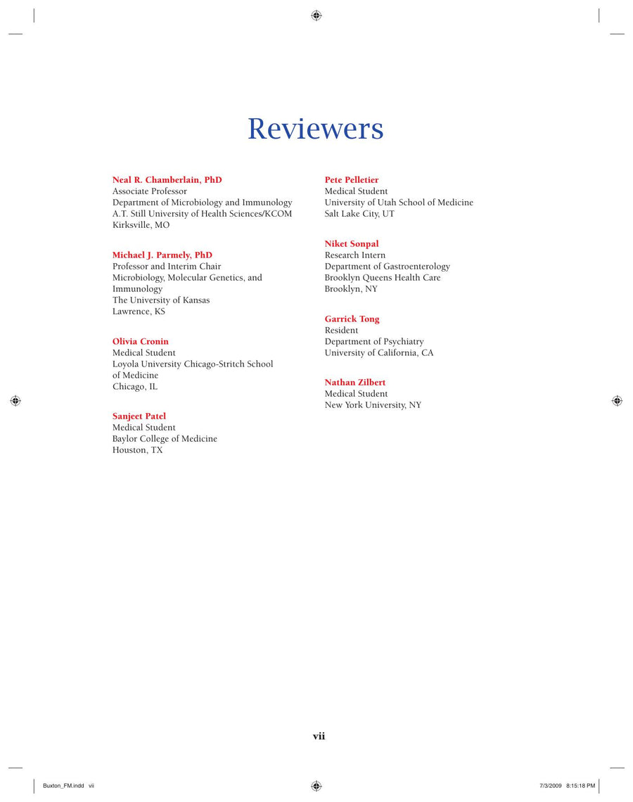 Preview page of Lippincotts Illustrated Qa Review of Microbiology and Immunology
