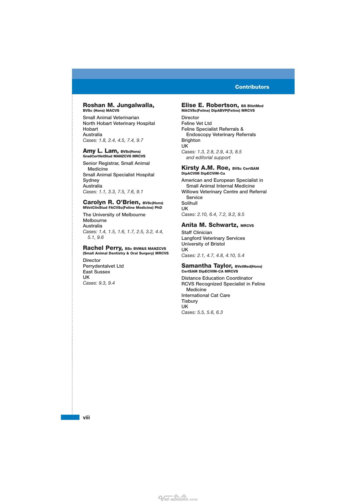 Feline Medicine Review And Test