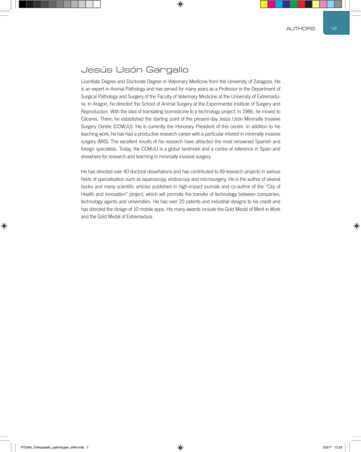 Orthopaedic Pathologies Of The Stifle Joint