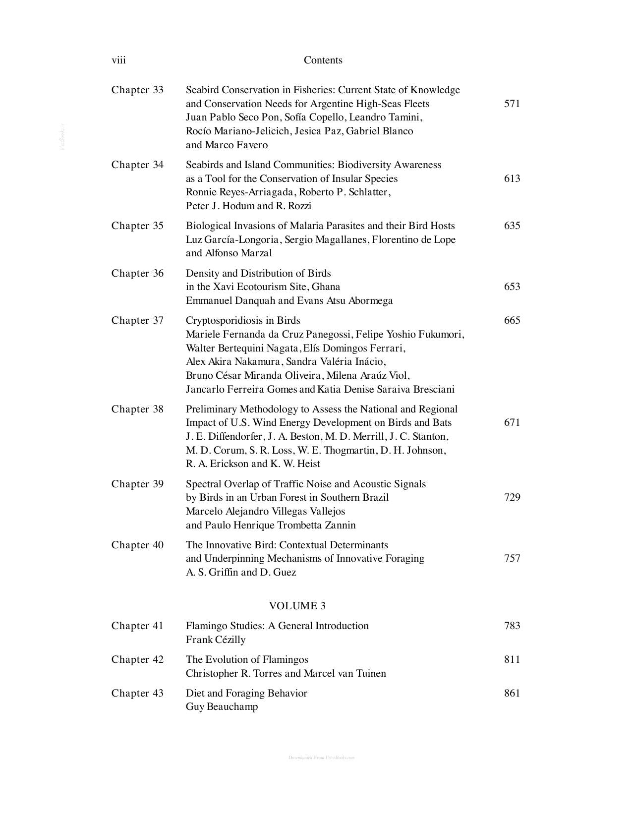 Encyclopedia Of Avian Science 4 Volume Set