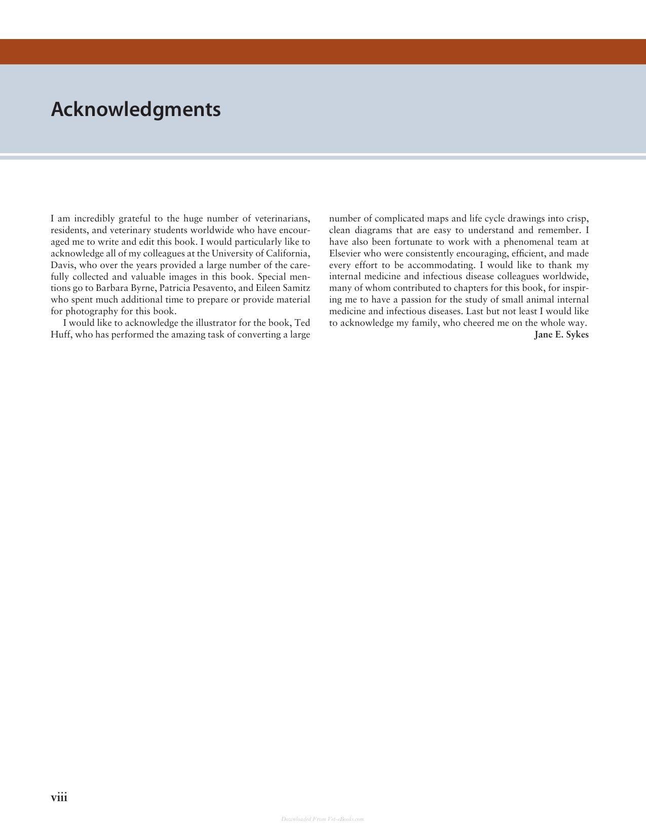 Canine And Feline Infectious Diseases