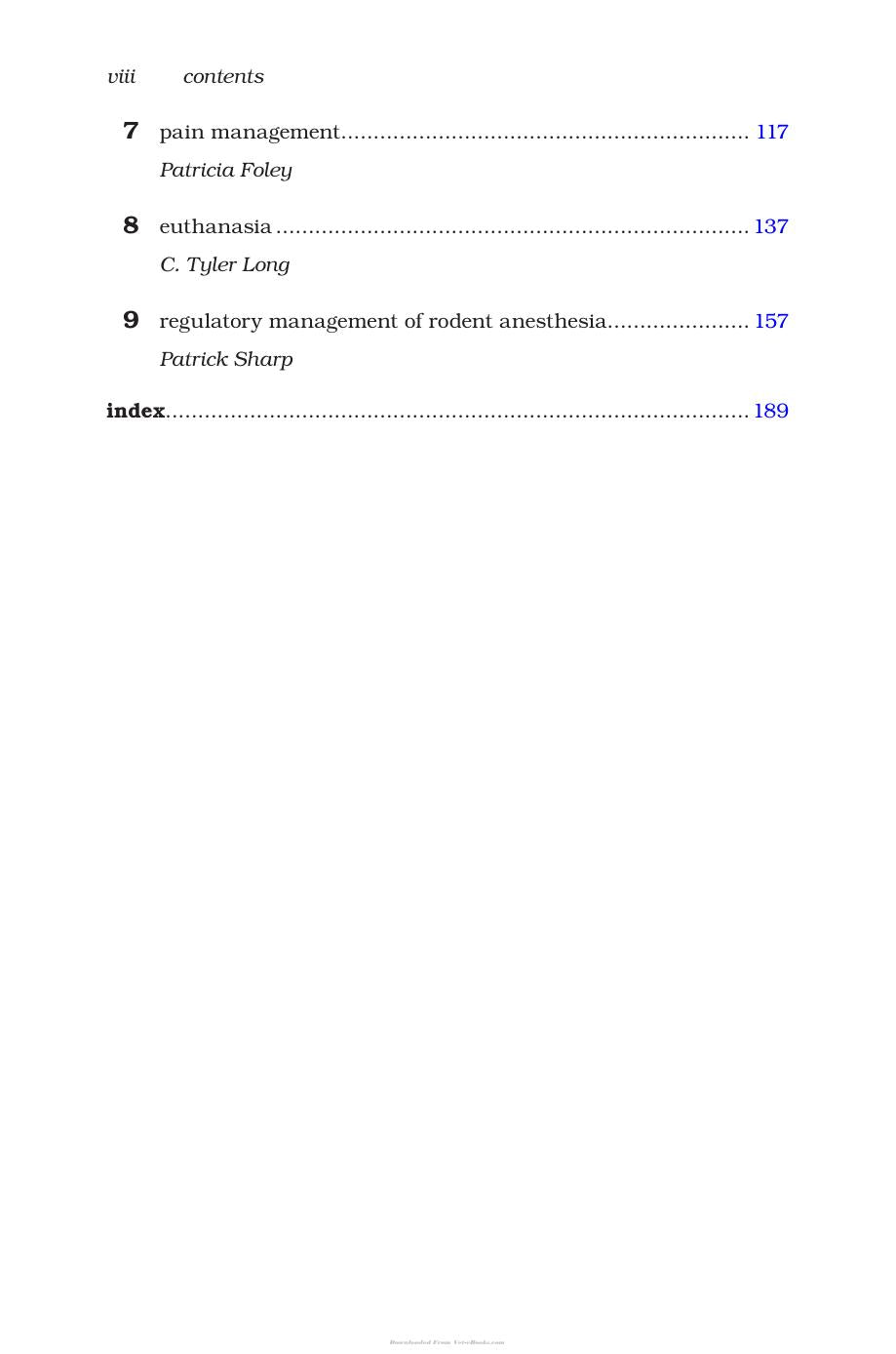 Handbook Of Laboratory Animal Anesthesia And Pain Management Rodents