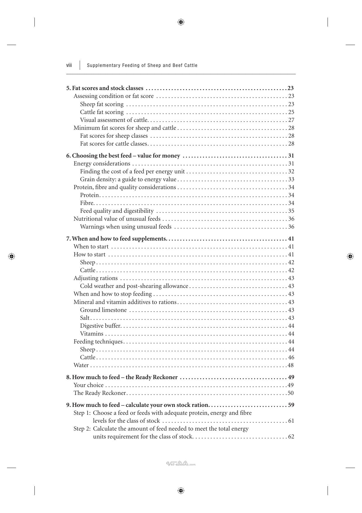 Supplementary Feeding Of Sheep And Beef Cattle 2Nd Edition