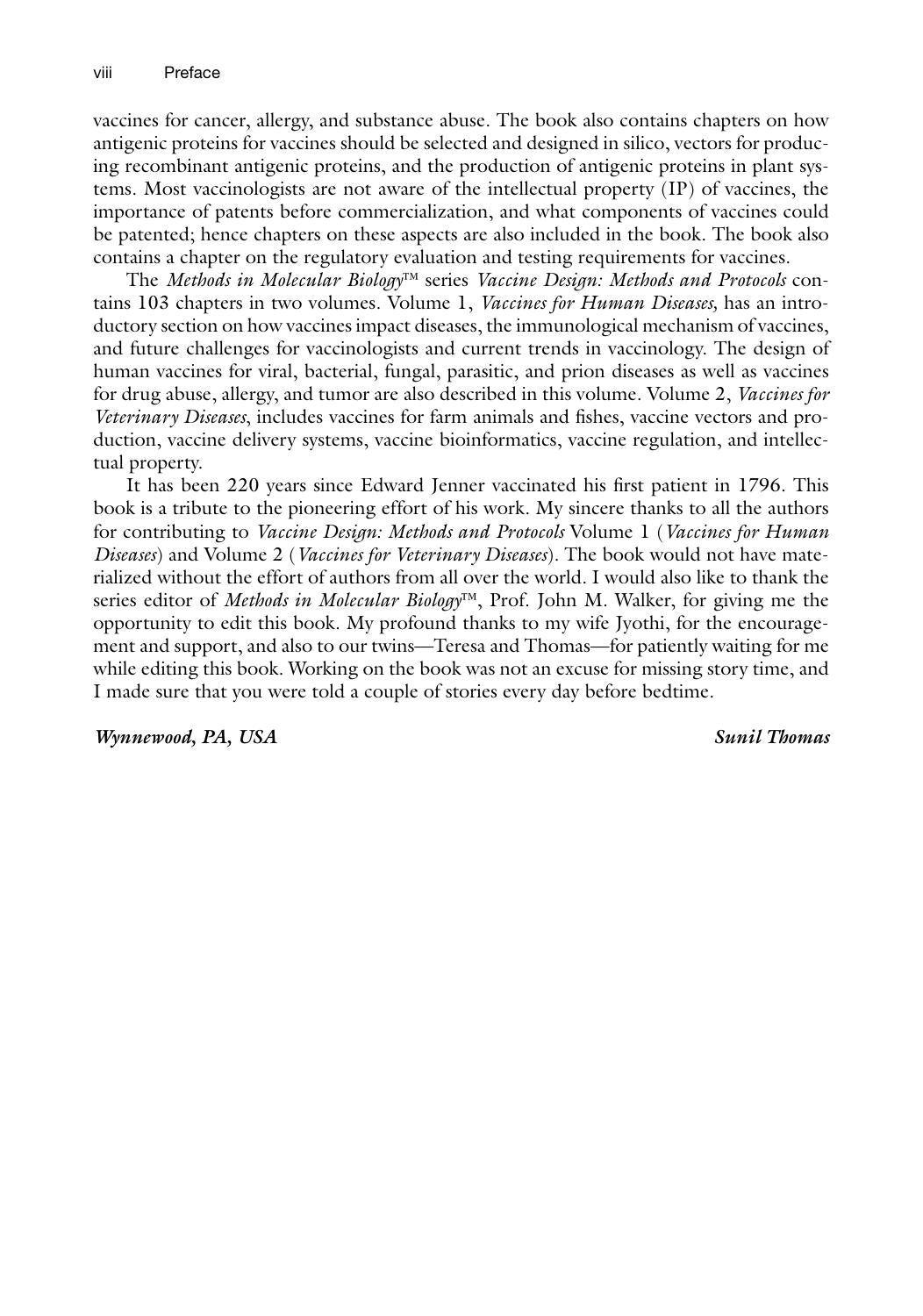 Vaccine Design Methods And Protocols Volume1 2