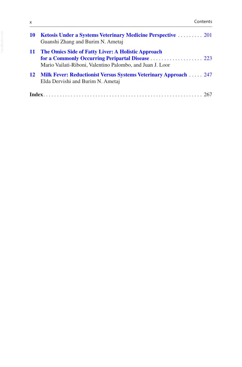 Periparturient Diseases Of Dairy Cows A Systems Biology Approach